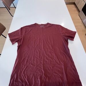 Banana Republic Rich Red Short Sleeve Tee